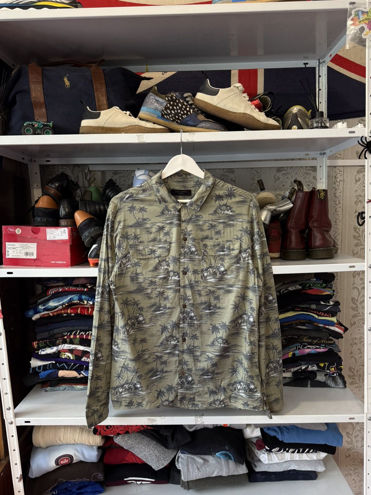 Allsaints Designer Allsaints AWA Hawaii crazy oversize shirt Size US M / EU 48-50 / 2 - 1 Thumbnail