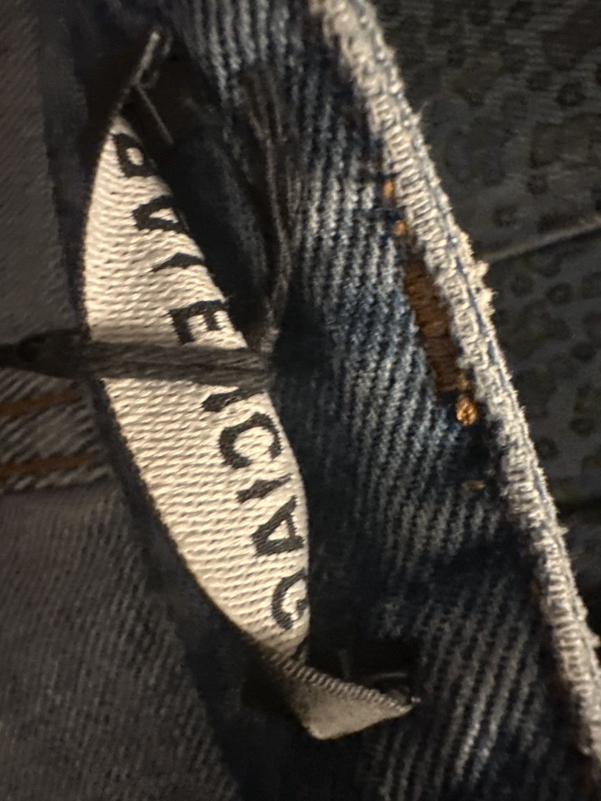Balenciaga Balenciaga Midnight Blue Teddy Overprint Denim Size US 28 / EU 44 - 5 Thumbnail