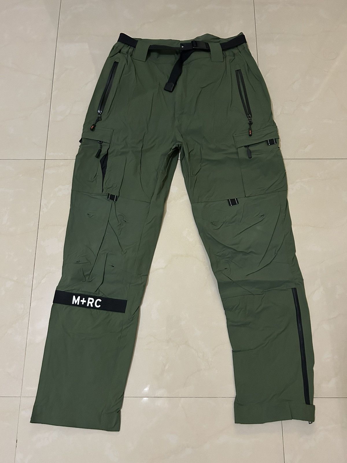 M+Rc Noir M+Rc NIOR olive cargo pants Size US 32 / EU 48 - 1 Thumbnail