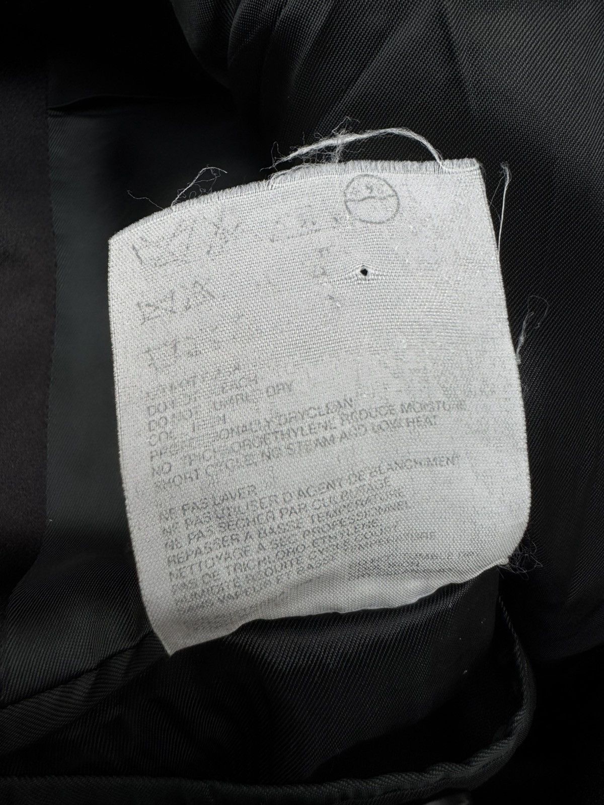 Helmut Lang Helmut Lang AW03 Tuxedo Moleskin Chesterfield Coat Size US L / EU 52-54 / 3 - 10 Thumbnail