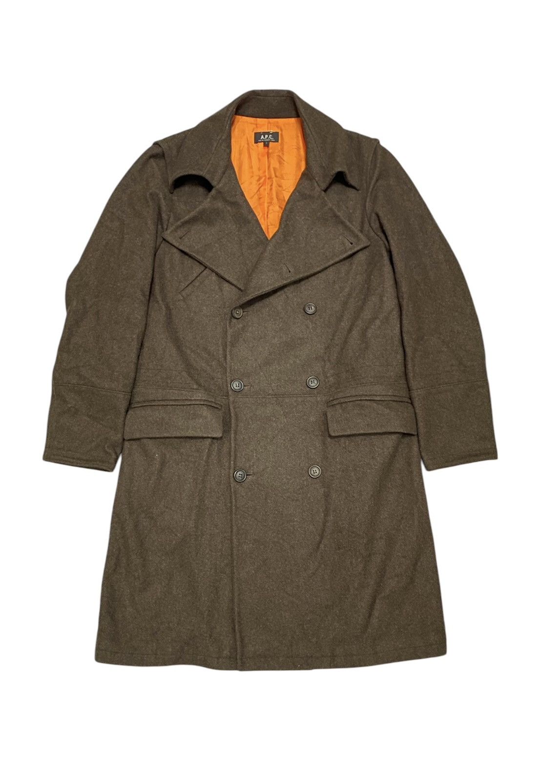 A.P.C. Rare‼️ Vintage A.P.C Wool Pea Coat Made in France