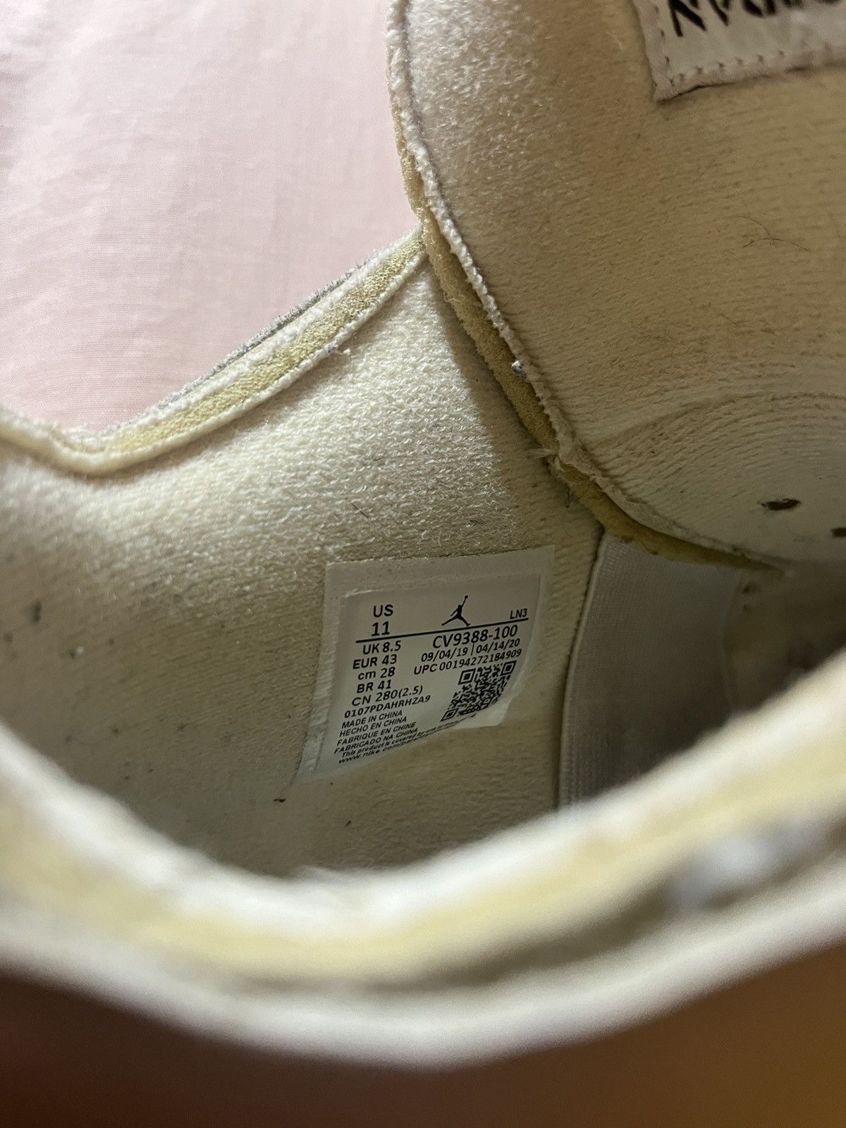 Nike × Off-White Nike x Off-White Jordan 4 Size US 9.5 / EU 42-43 - 6 Thumbnail