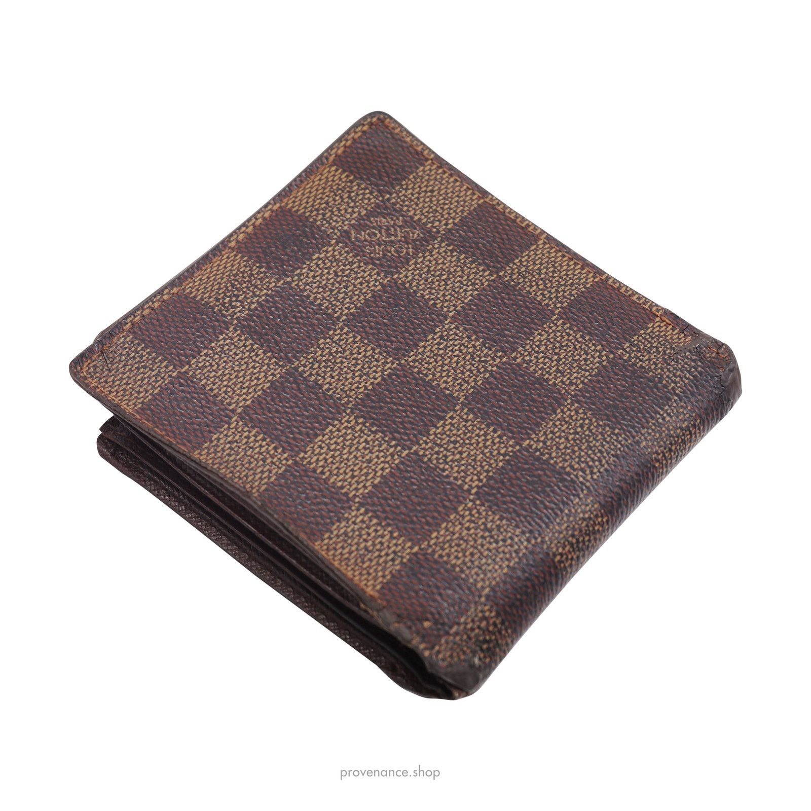 Louis Vuitton 🔴 Louis Vuitton Marco Wallet - Damier Ebene Size ONE SIZE - 4 Thumbnail