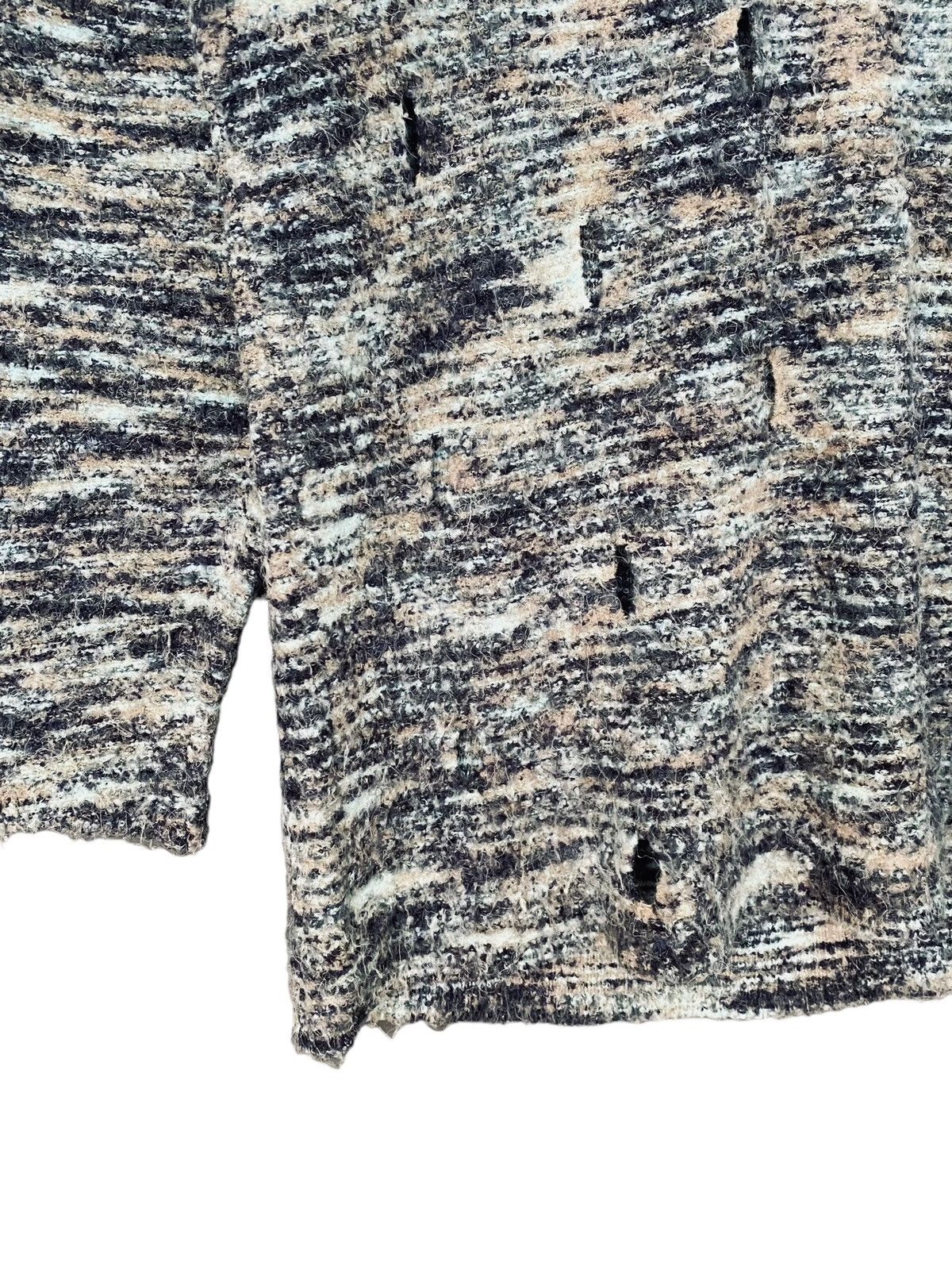 If Six Was Nine Vintage Brand Issey Miyake Men Wool Knitwear 1990s Size US M / EU 48-50 / 2 - 5 Thumbnail