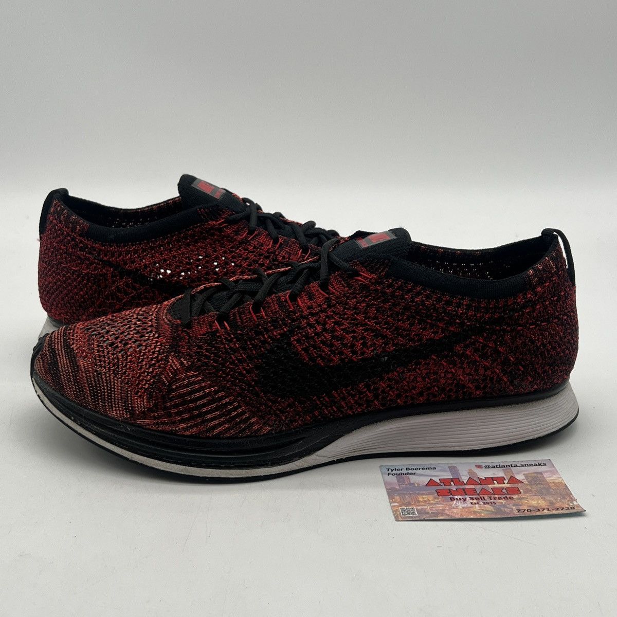 Nike Flyknit racer fire rooster Size US 12 / EU 45 - 1 Thumbnail