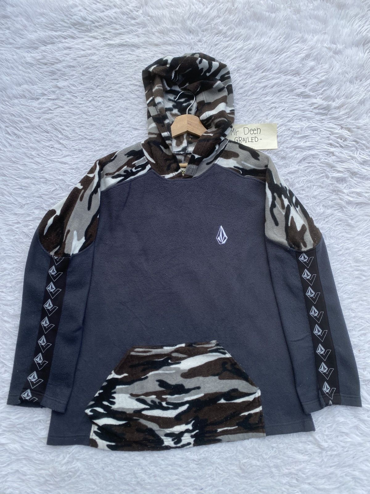 Volcom Rare Volcom Fleece Grey Hoodie Size US L / EU 52-54 / 3 - 1 Thumbnail