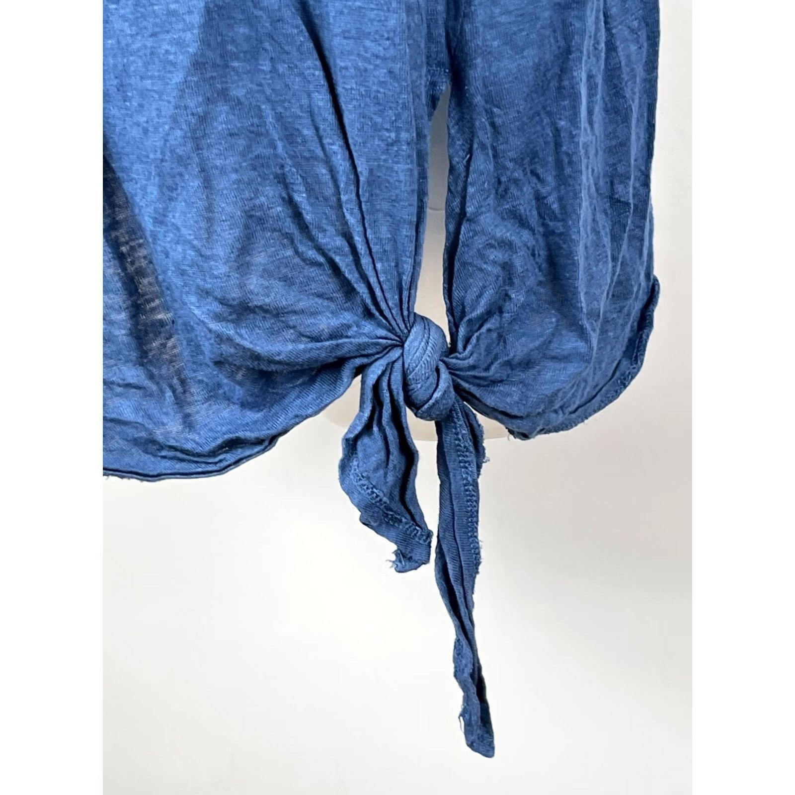 Banana Republic Banana Republic Tank Womens Medium Blue Pullover Sleeveless Round Neck Shirt Top Linen Polyester Casual Summer/ Spring Womens Regular M Blue Tank Top Size M / US 6-8 / IT 42-44 - 4 Thumbnail