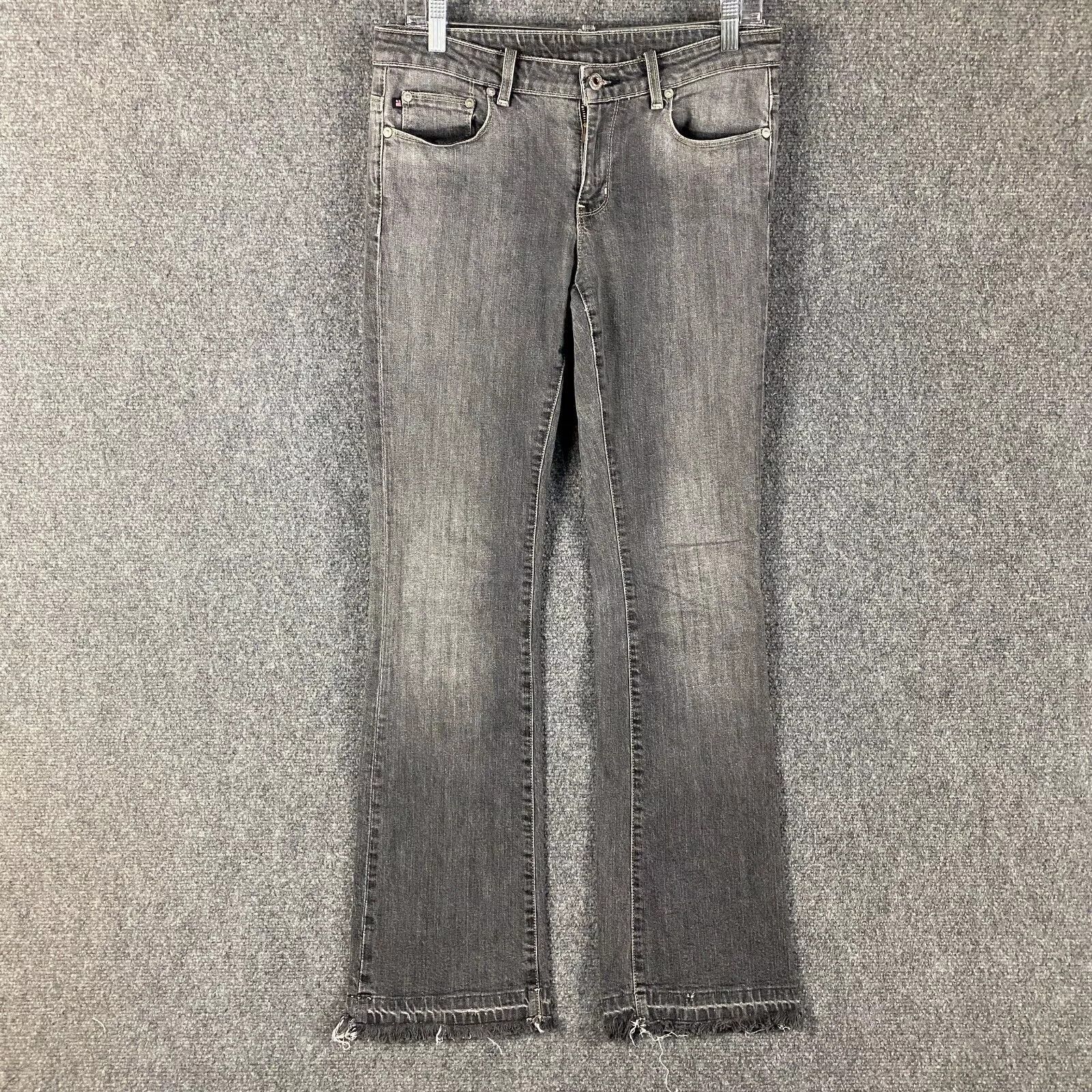 Polo Ralph Lauren Polo Ralph Lauren Jeans Women's 6 Charcoal Wash Denim Flared Size 28" / US 6 / IT 42 - 1 Thumbnail