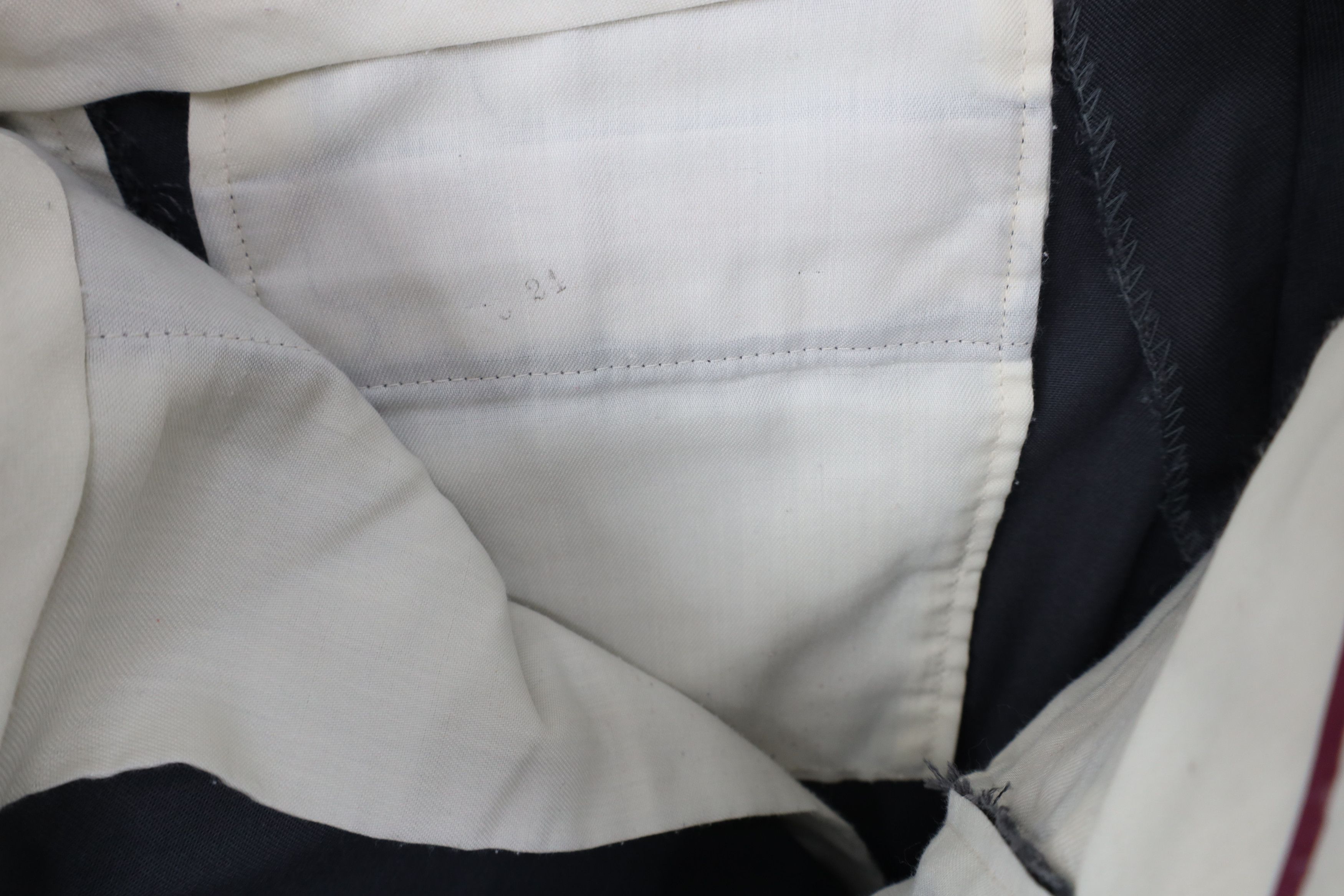 Vintage Vintage 70s Streetwear Twill Wide Leg Chino Pants Gray USA Size US 34 / EU 50 - 8 Thumbnail