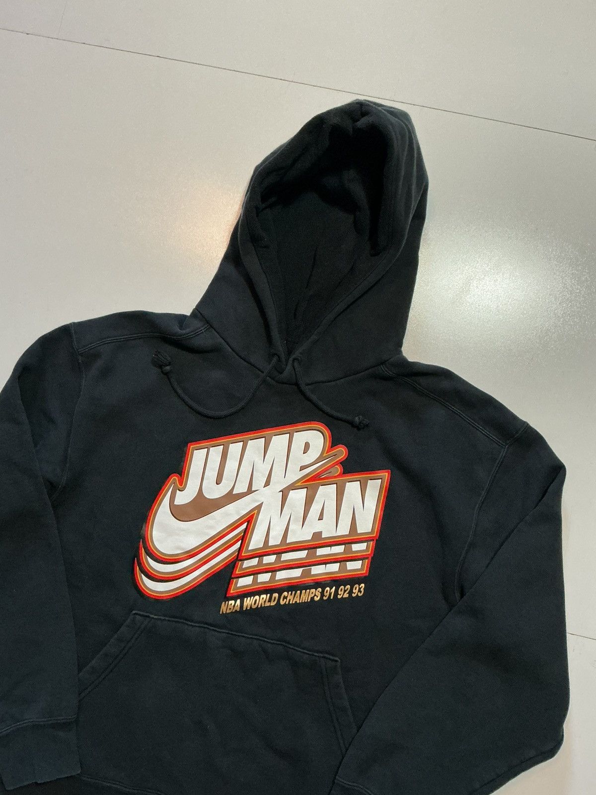 Jordan Brand Air Jordan Nike Jumpman Logo 3 Peat NBA World Champs Hoodie Size US XXL / EU 58 / 5 - 5 Thumbnail