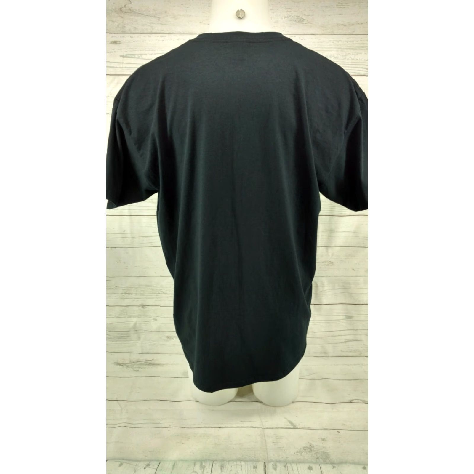 Port & Company DARE TO STAY OFF DRUGS LION Black XL T-Shirt Port & Company Mens Short Sleeve Cotton Graphic Tee Size US XL / EU 56 / 4 - 6 Thumbnail