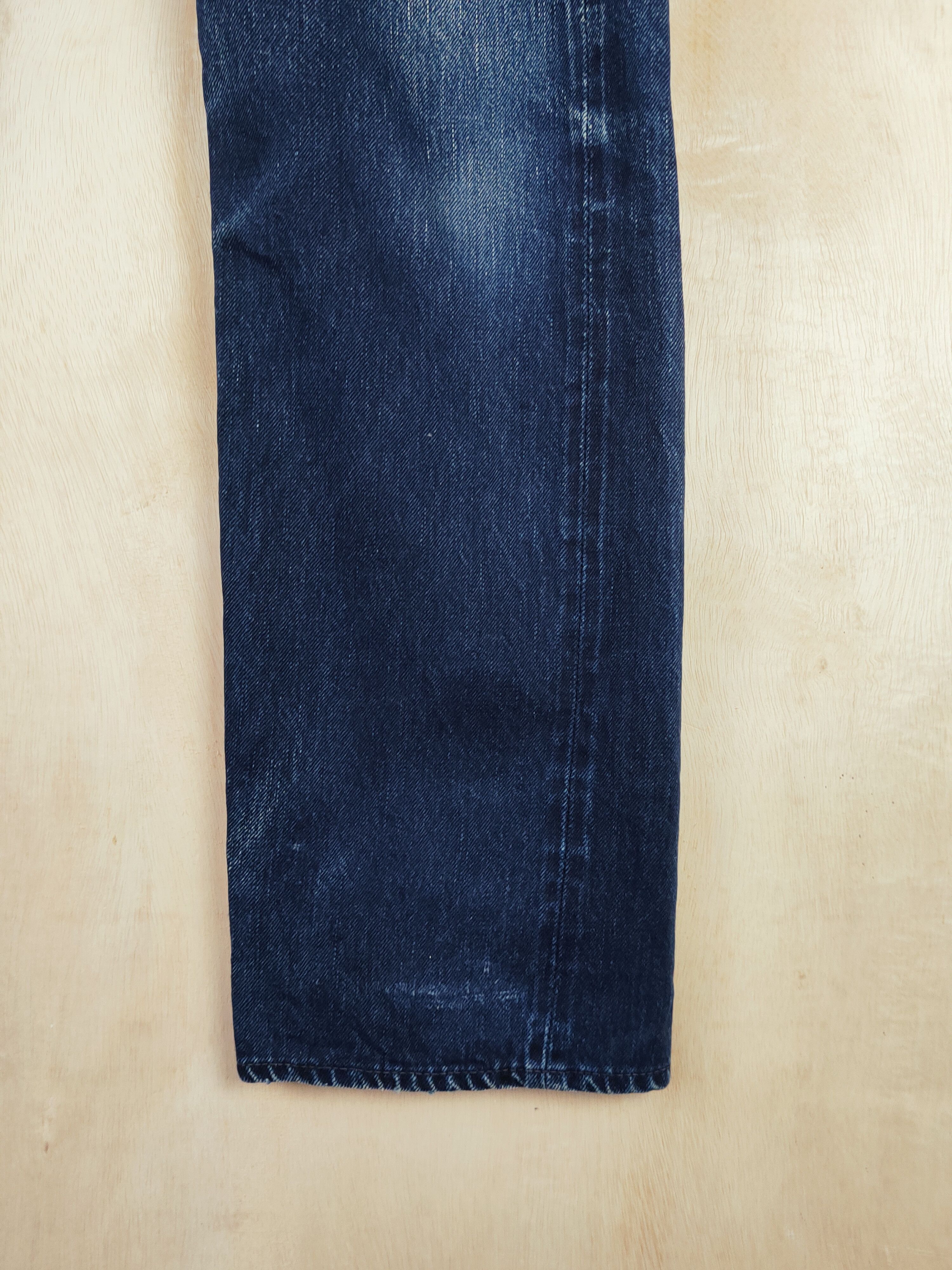 45rpm DL R Dark Blue Distressed Ripped Jeans #2668 Size US 30 / EU 46 - 6 Thumbnail
