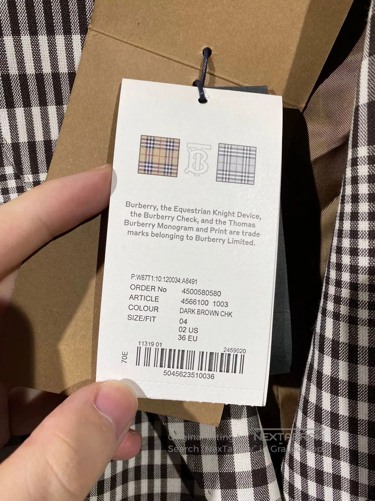 Burberry burberry women's plaid blazer jacket with tags. Size M / US 6-8 / IT 42-44 - 6 Thumbnail