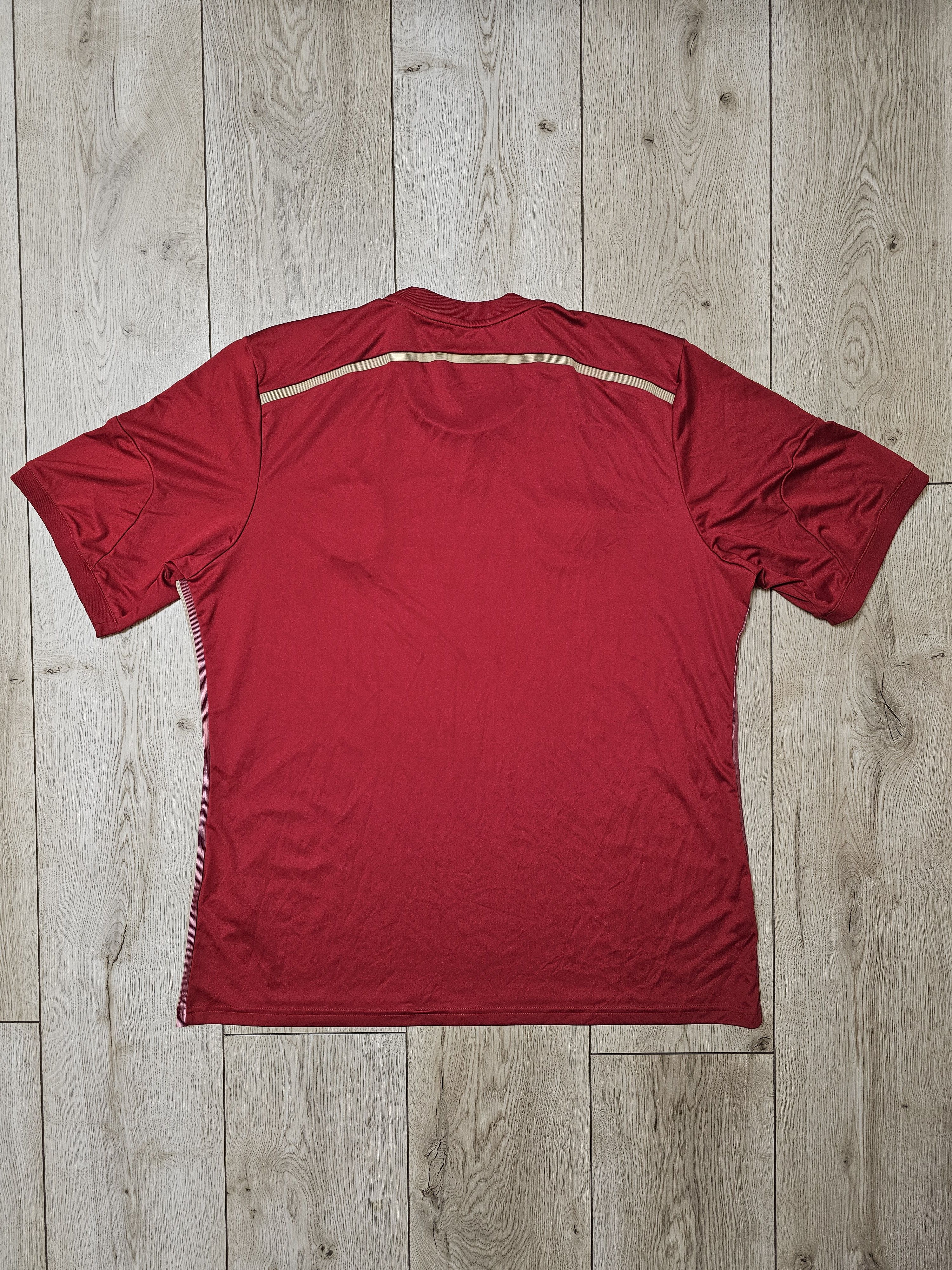 Adidas SPAIN 2014 2015 HOME FOOTBALL SHIRT ESPANIA SOCCER JERSEY Size US XL / EU 56 / 4 - 2 Thumbnail