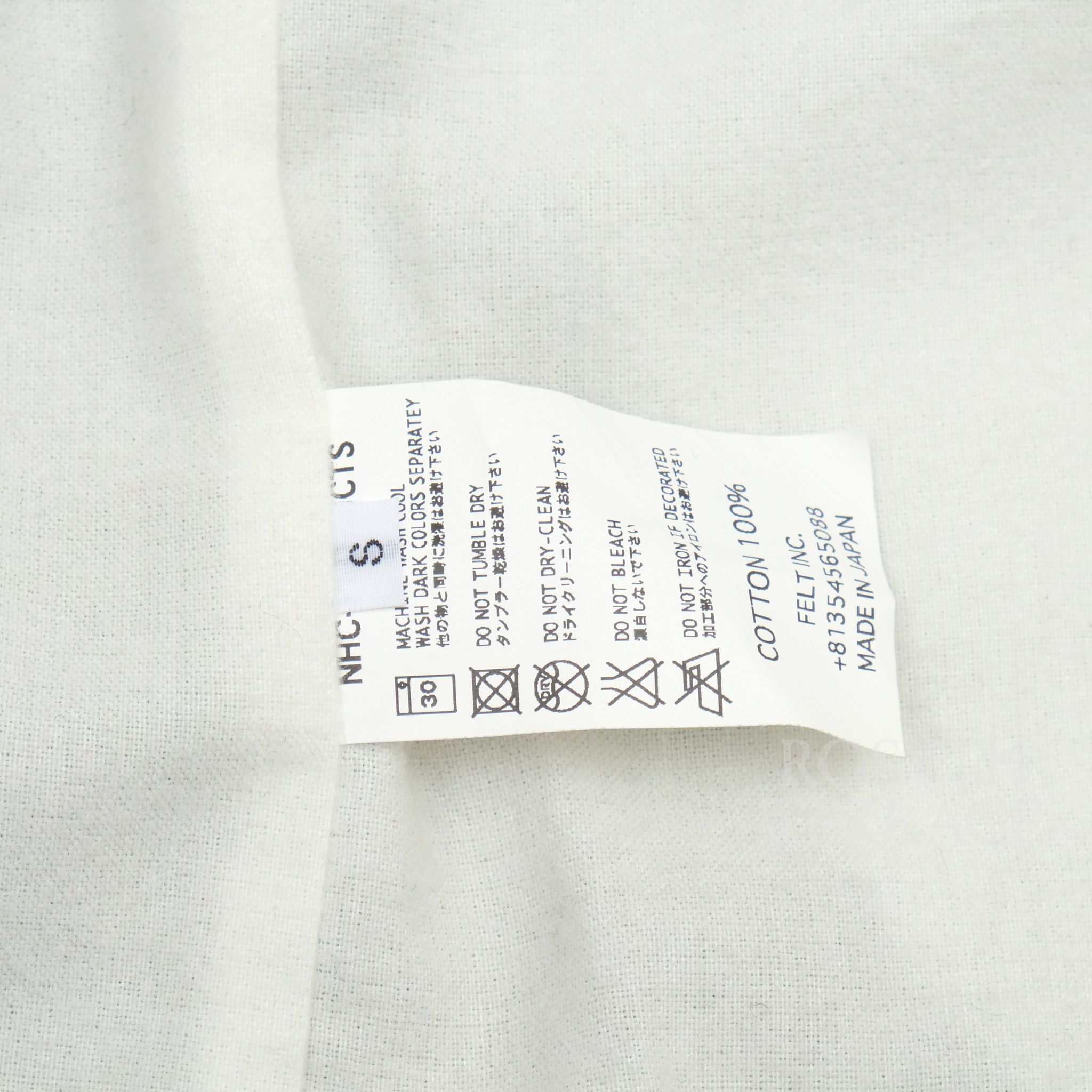 Japanese Brand 【NATURAL HIKING CLUB / NHC INDIGO LINEN COACH JKT / SIZE S】 Size US S / EU 44-46 / 1 - 5 Thumbnail