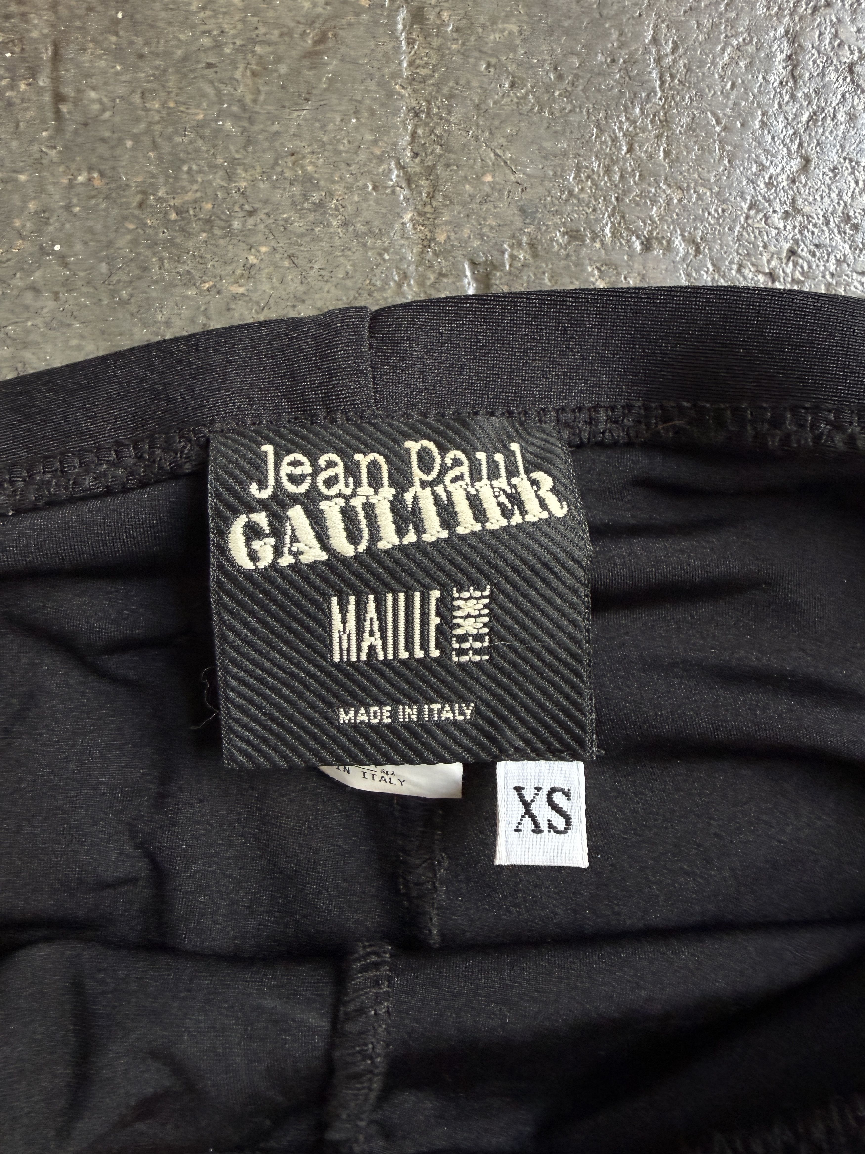 Jean Paul Gaultier JPG Early 2000's Brand New Twisted Capri Tights Size 26" / US 2 / IT 38 - 12 Thumbnail