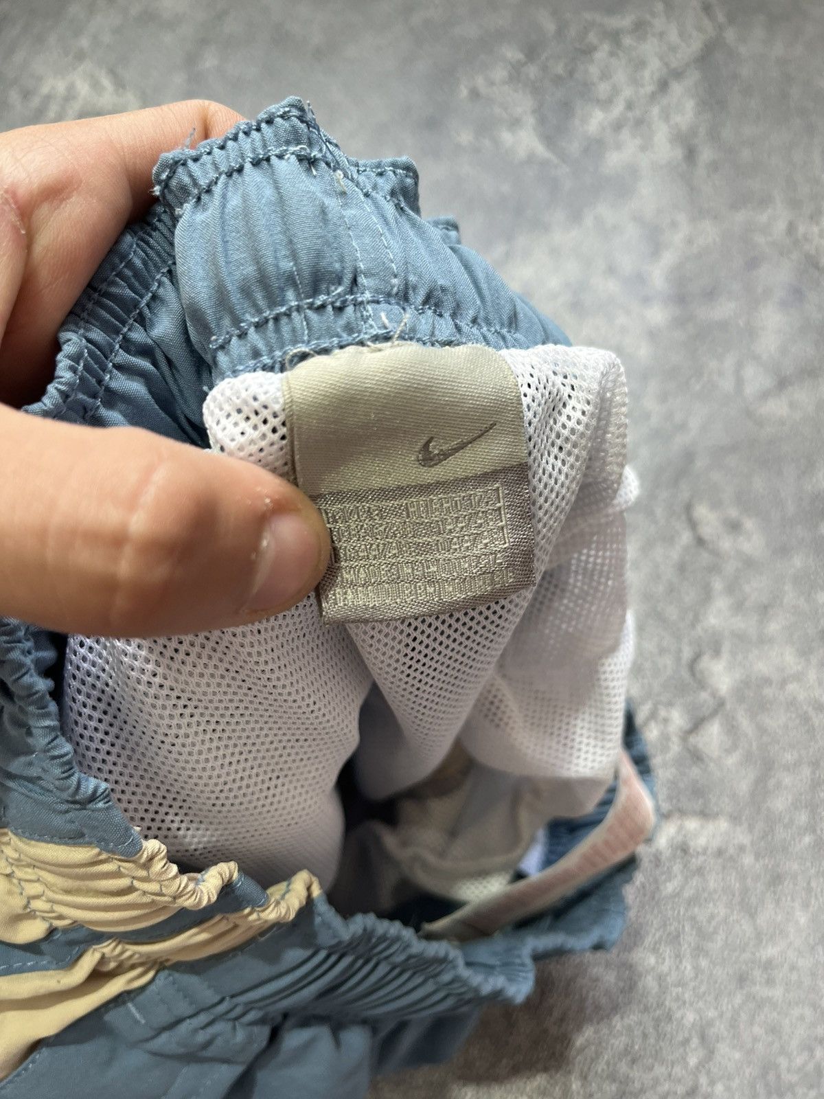 Nike × Vintage VERY RARE NIKE SHORTS VINTAGE DRILL SWOOSH Y2K 90s HYPE SURF Size US 30 / EU 46 - 7 Thumbnail