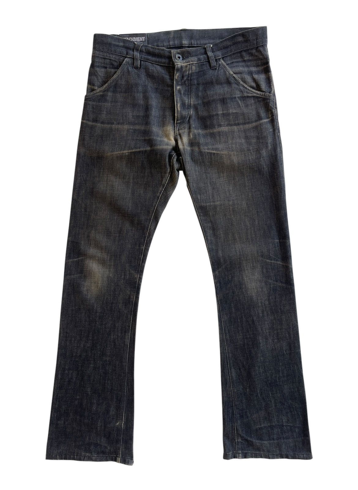 Attachment Attachment Distressed Flare Denim Size US 34 / EU 50 - 1 Thumbnail