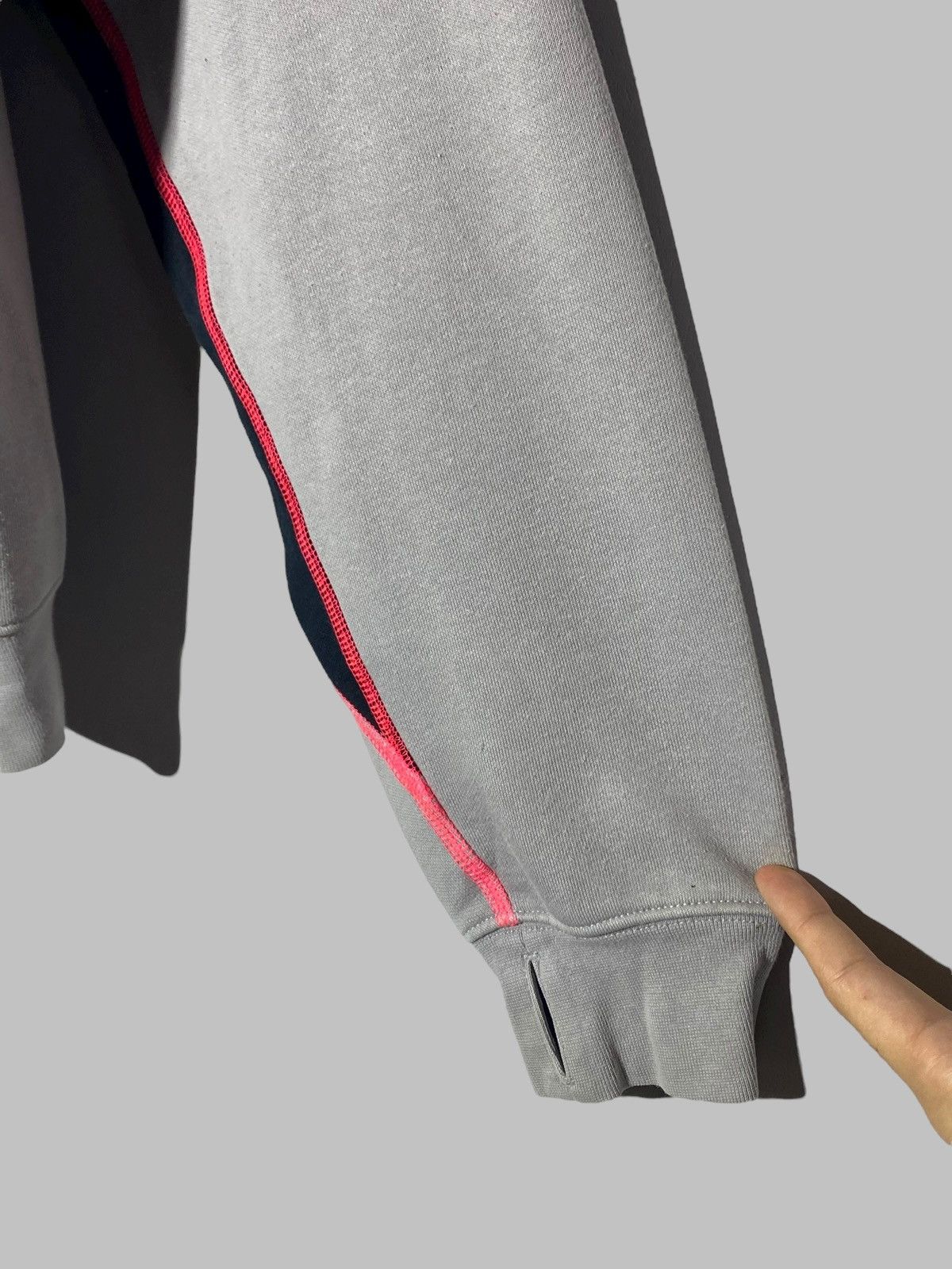 Nike 🔥 2000s NIKE BASKETBALL RARE HOODIE 3D LOGO CONTRAST STITCH Size US M / EU 48-50 / 2 - 11 Thumbnail