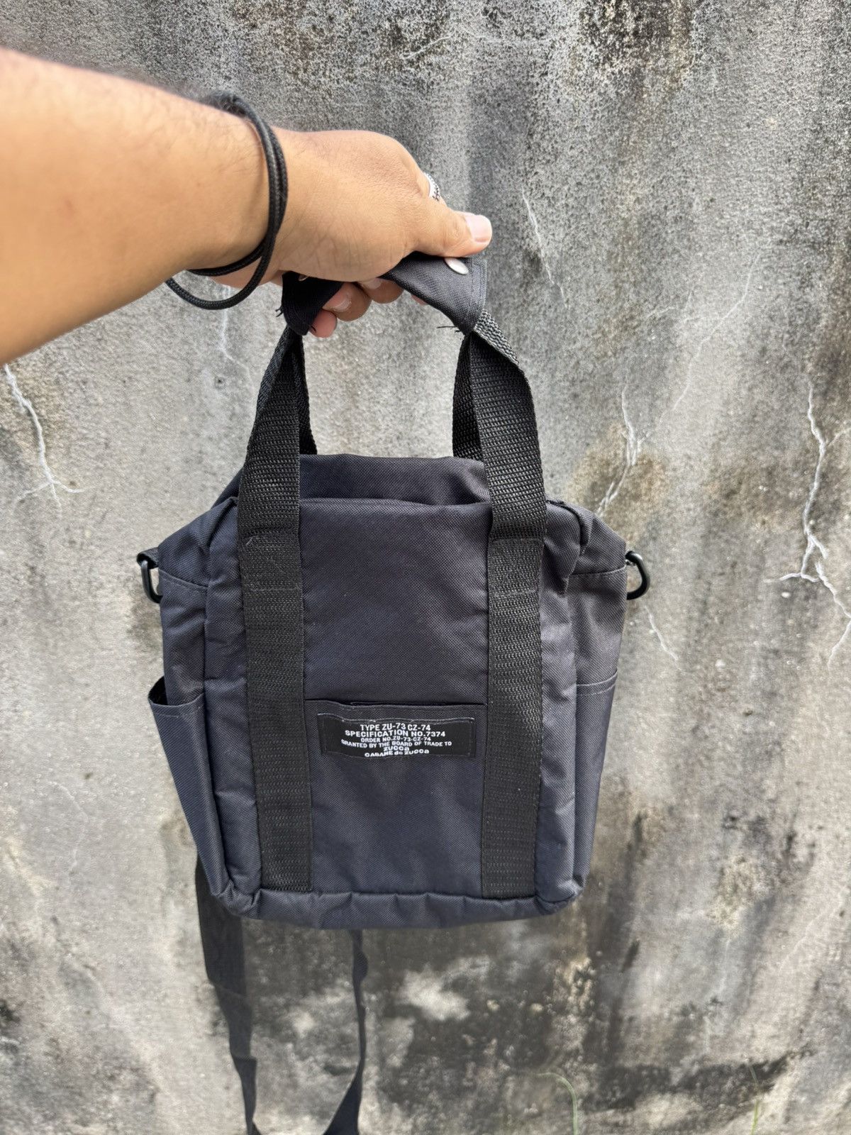 CABANE de ZUCCa × Issey Miyake × Japanese Brand Vintage Cabane De Zucca 3Ways Backpack Size ONE SIZE - 1 Thumbnail
