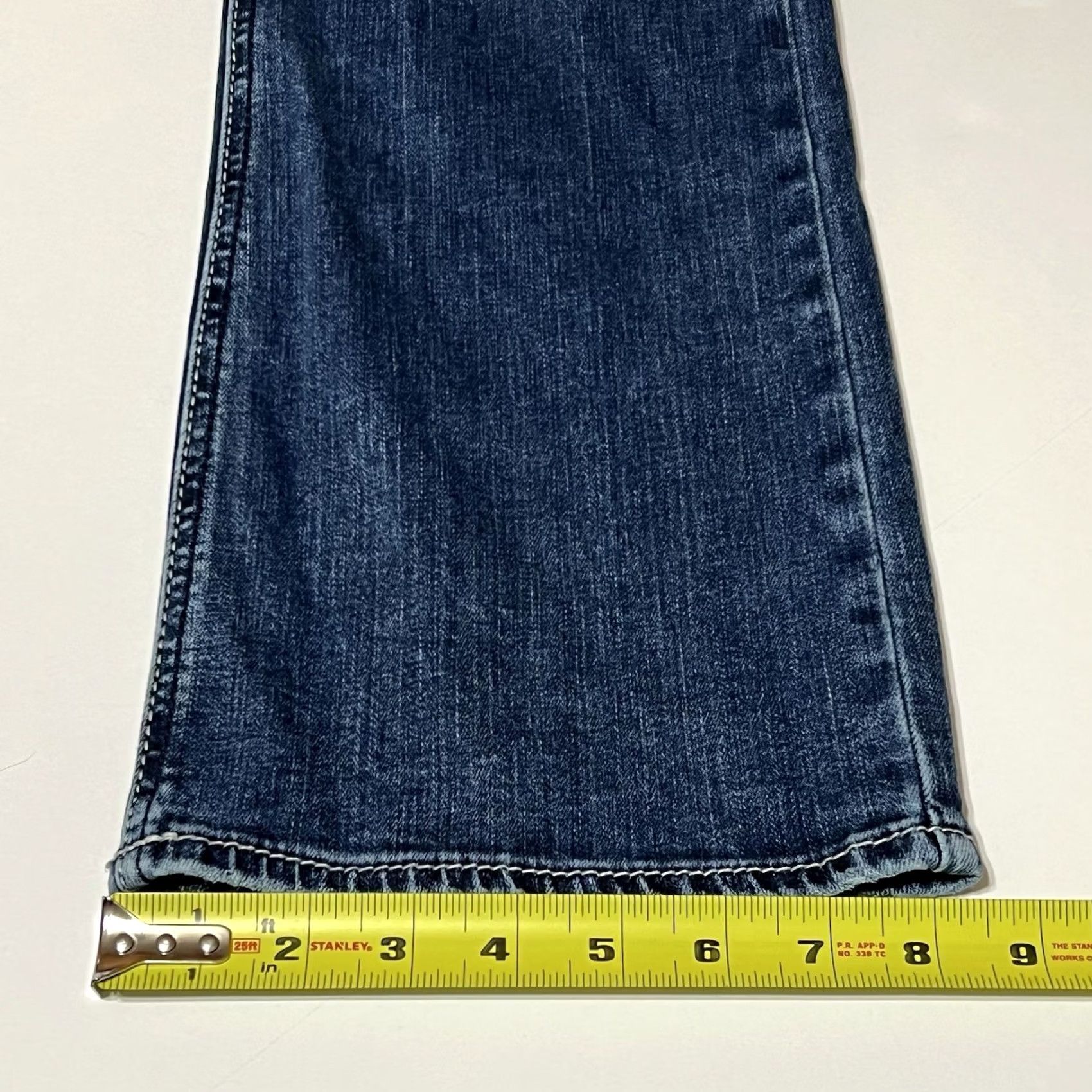 Silver Jeans Co. Silver Jeans Tuesday Slim Boot Jeans Womens 31x31 31x30 Blue Denim Stretch Bootcut Pockets Size 24" / US 00 / IT 34 - 7 Thumbnail