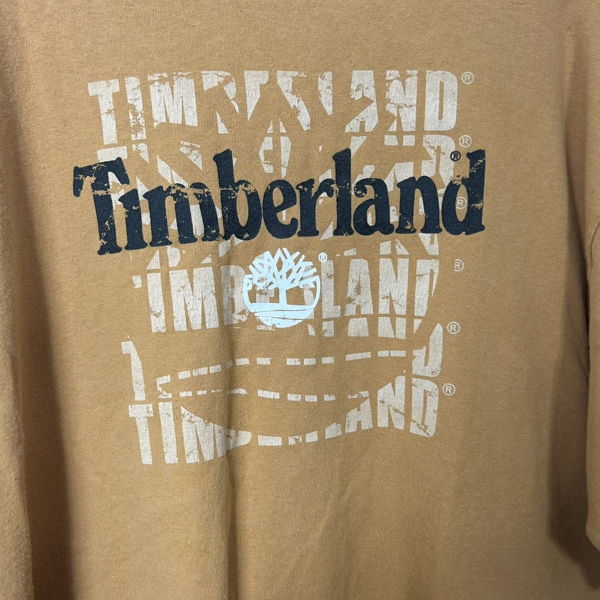 Timberland Vintage 1990s Timberland Graphic T Shirt Made In USA Size US L / EU 52-54 / 3 - 3 Thumbnail