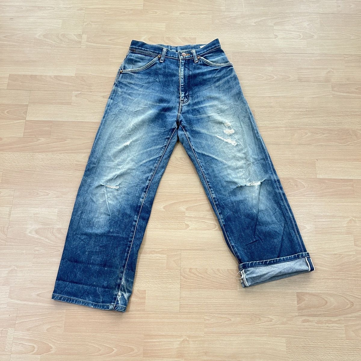 Other vintage maverick jeans denim head and back buckle Size US 29 - 1 Thumbnail