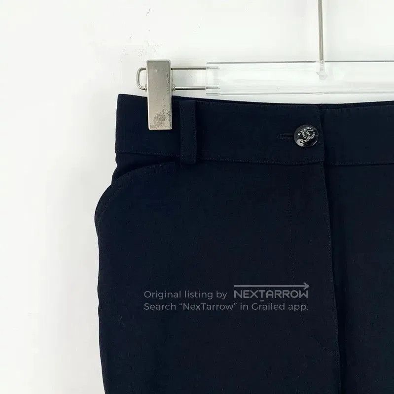 Chanel Chanel Black Casual Pants for Women . Size 22" - 3 Thumbnail