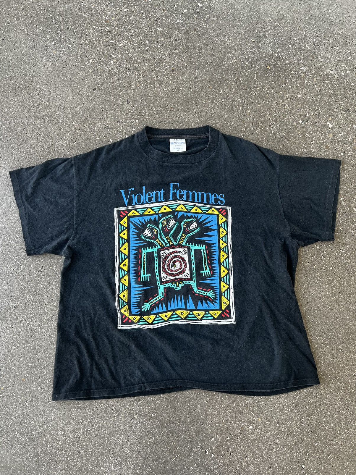 image of Band Tees x Vintage 1991 Violent Femmes in Black, Men's (Size XL)