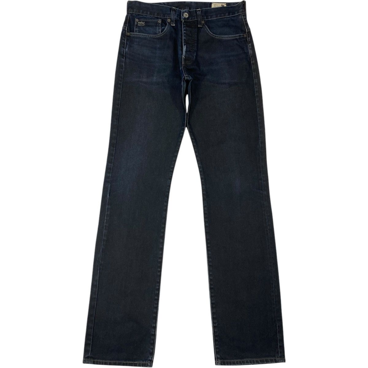 G-Star 🔥LASTDROP🔥 G Star Raw 3301 Straight Embro Denim Jeans Pants Size US 32 / EU 48 - 2 Thumbnail