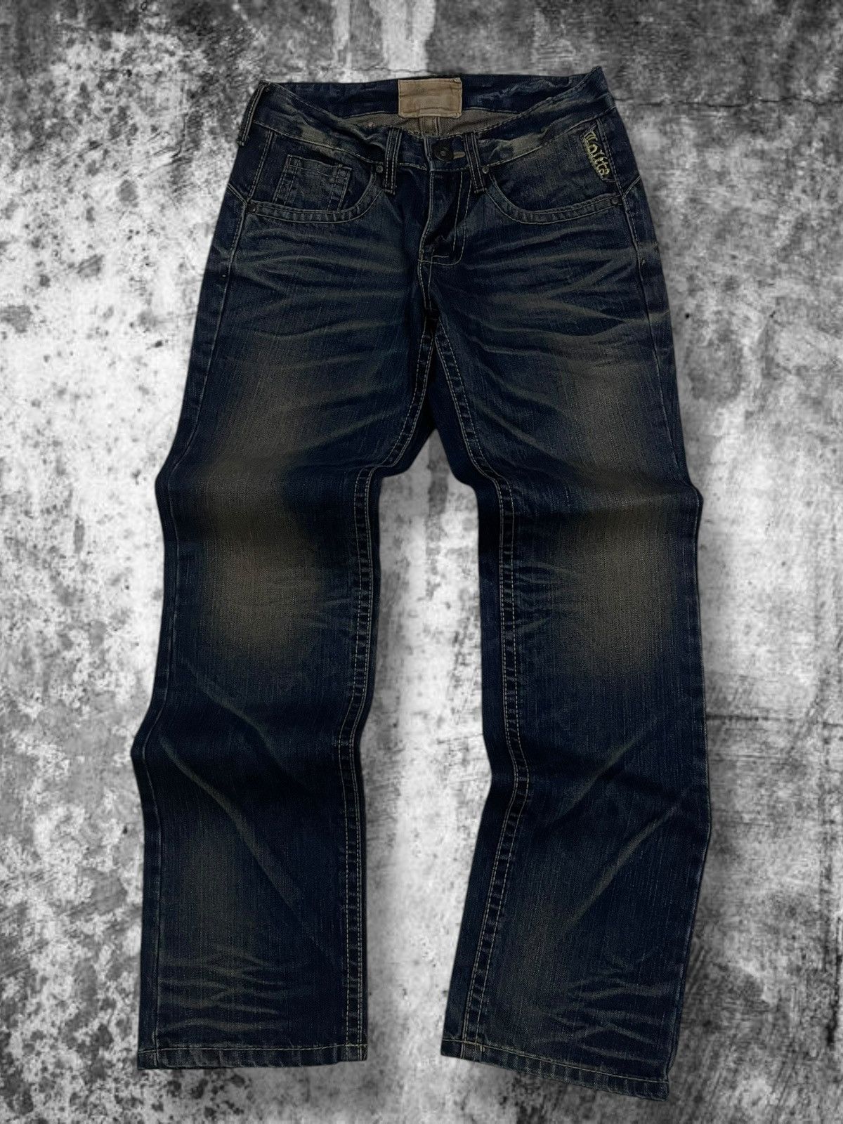 Japanese Brand Vintage Japan Designer 90’s Lolita Art Skull Nostalgia Denim Size US 28 / EU 44 - 7 Thumbnail