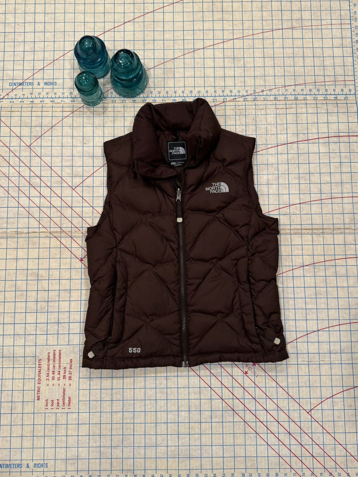 The North Face The North Face 550 Puffer Vest Brown Women’s Size XS Size XS / US 0-2 / IT 36-38 - 3 Thumbnail