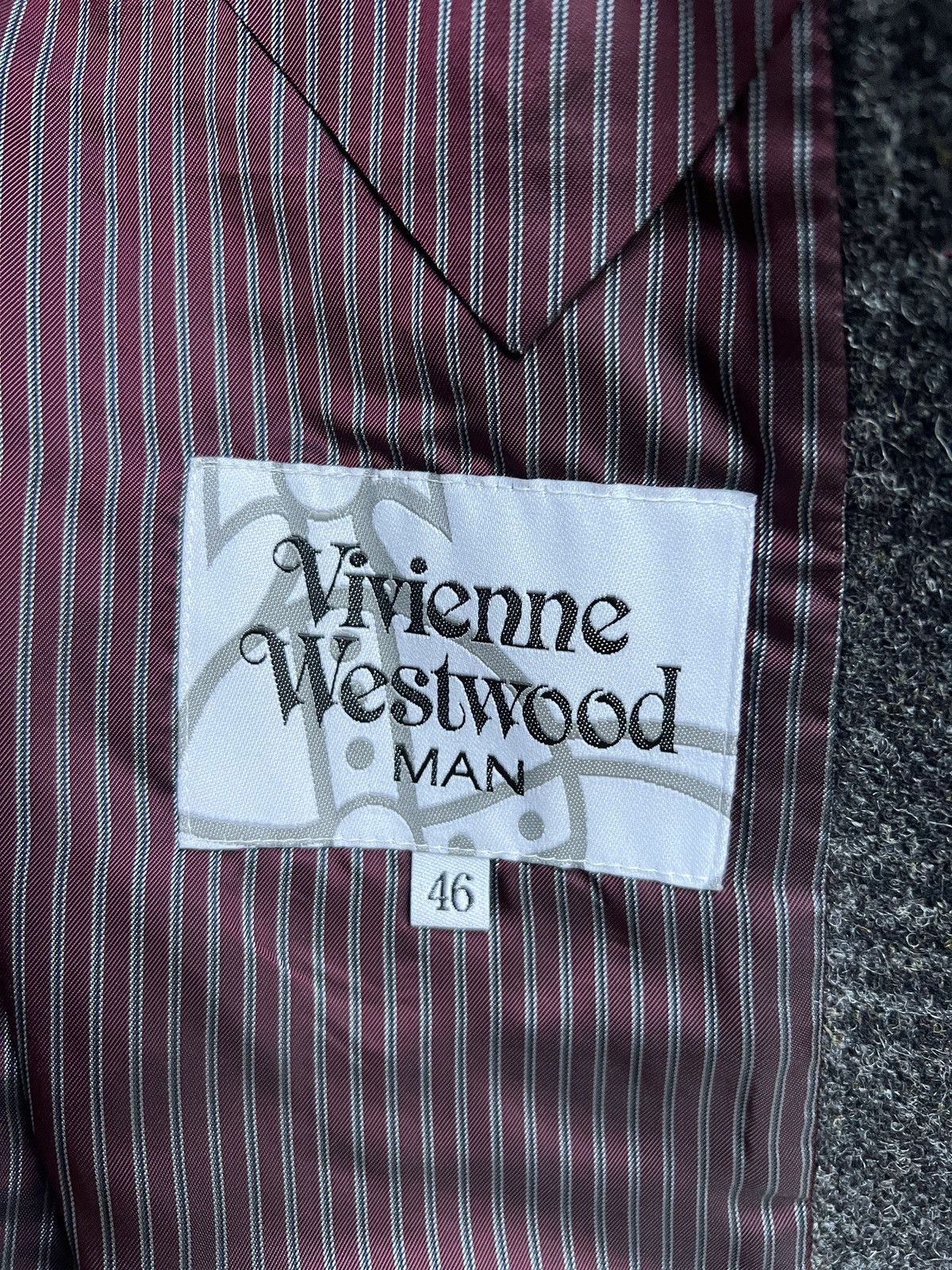 Vivienne Westwood Vivienne Westwood Mens Wool Houndstooth Check Blazer 46 IT Size 46R - 6 Thumbnail