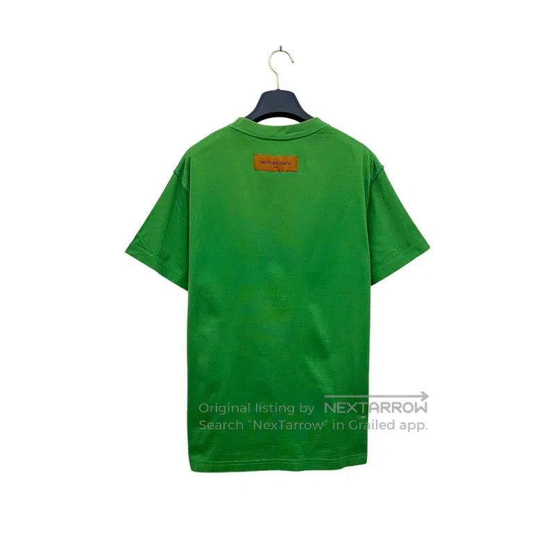 Louis Vuitton Louis Vuitton Green embossed short sleeve Size US S / EU 44-46 / 1 - 2 Thumbnail