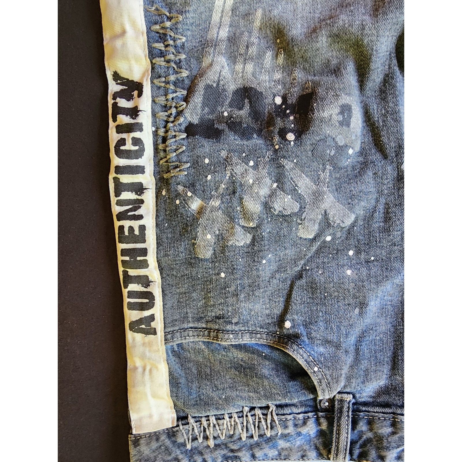 Smoke Rise smoke rise denim distress shorts 42 Size US 42 / EU 58 - 5 Thumbnail