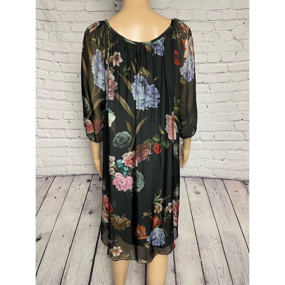 Other NWT New Bellambra Viscose Silk Floral Dress Size S Made In Size S / US 4 / IT 40 - 4 Thumbnail