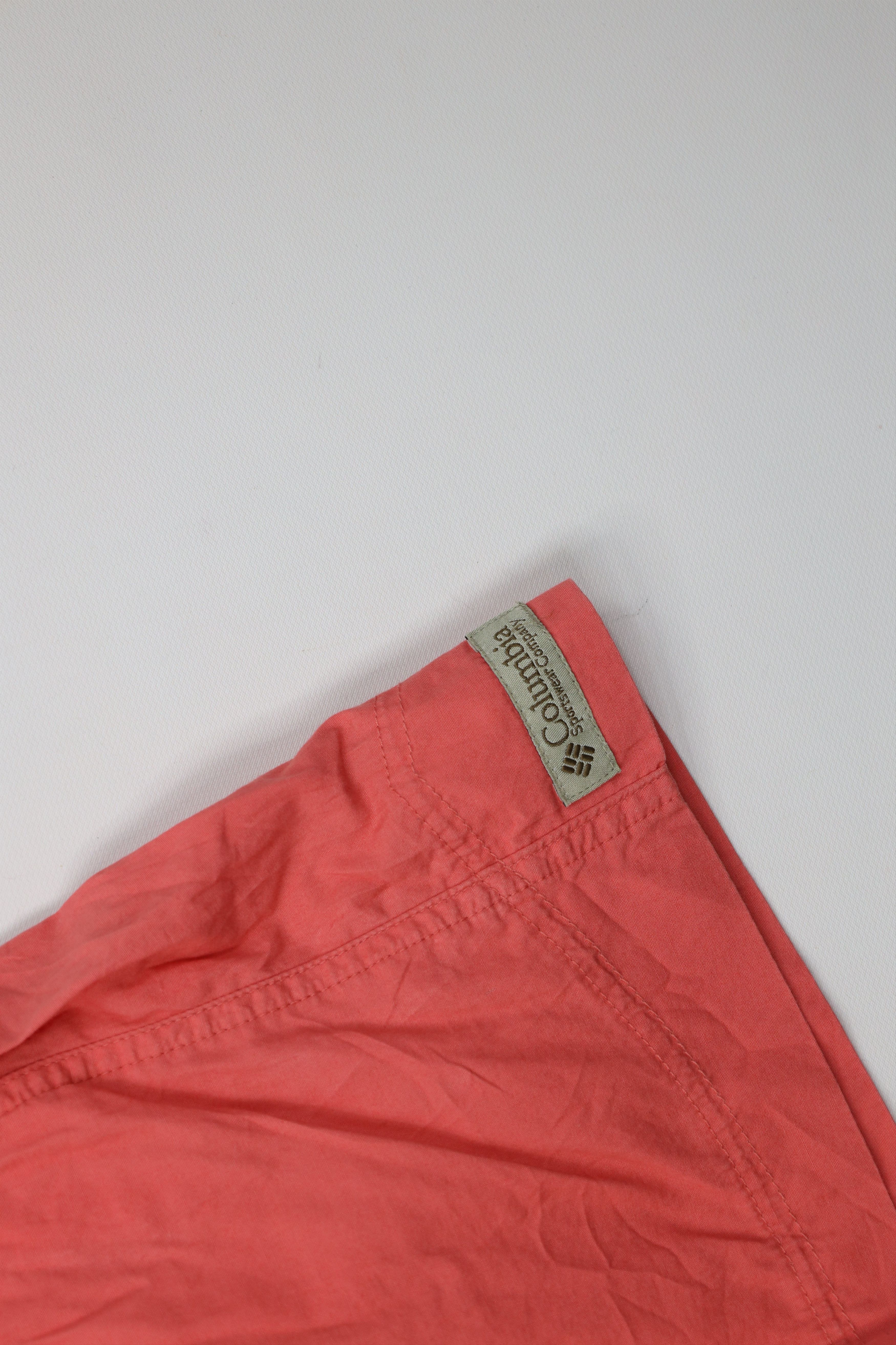 Columbia Vintage 90s Y2K Columbia Trekking Hiking Shorts Pink Cotton Size 32" / US 10 / IT 46 - 5 Thumbnail