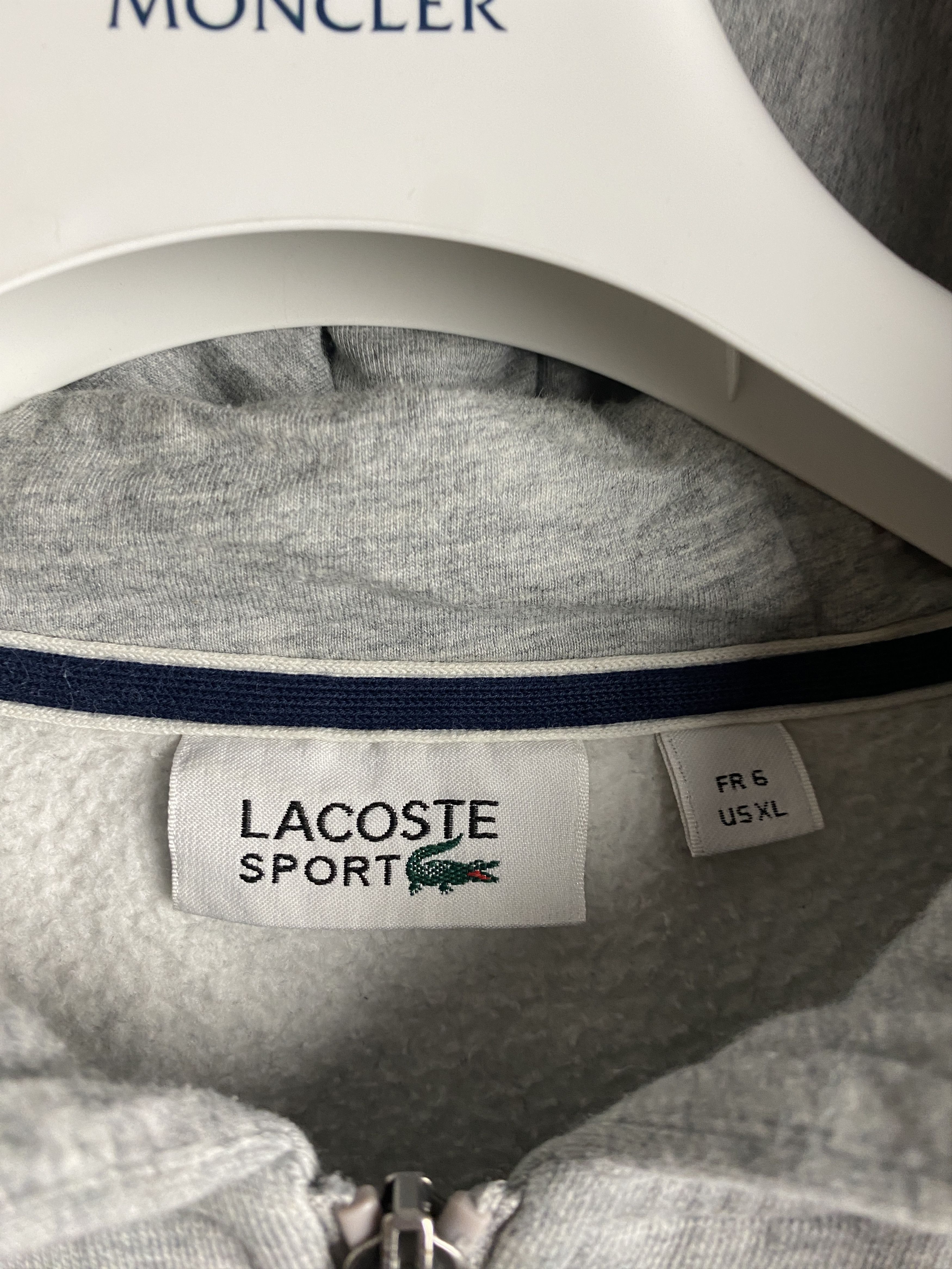 Lacoste Lacoste heavy zip-uo hoodie casual Size US XL / EU 56 / 4 - 3 Thumbnail