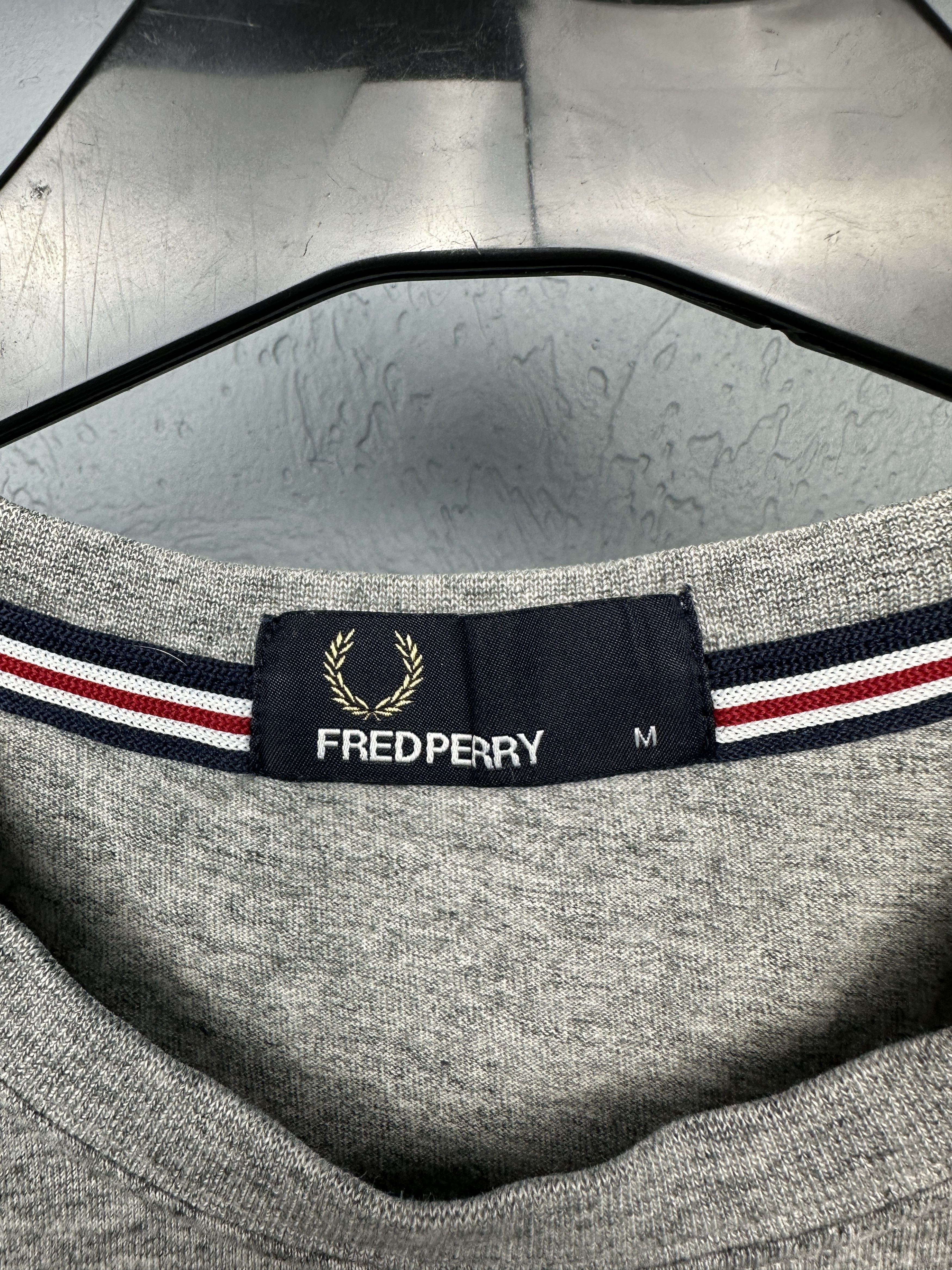 Fred Perry × Vintage Fred Perry Mens Crew Neck T-Shirt Tee Size US M / EU 48-50 / 2 - 4 Thumbnail