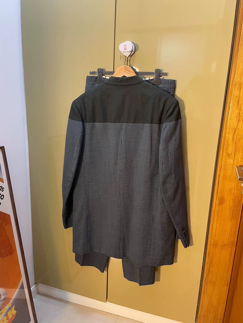 Yohji Yamamoto Yohji Yamamoto size m 95AW Cut and Piece Suit 2501-Nextarro Size 38R - 3 Thumbnail