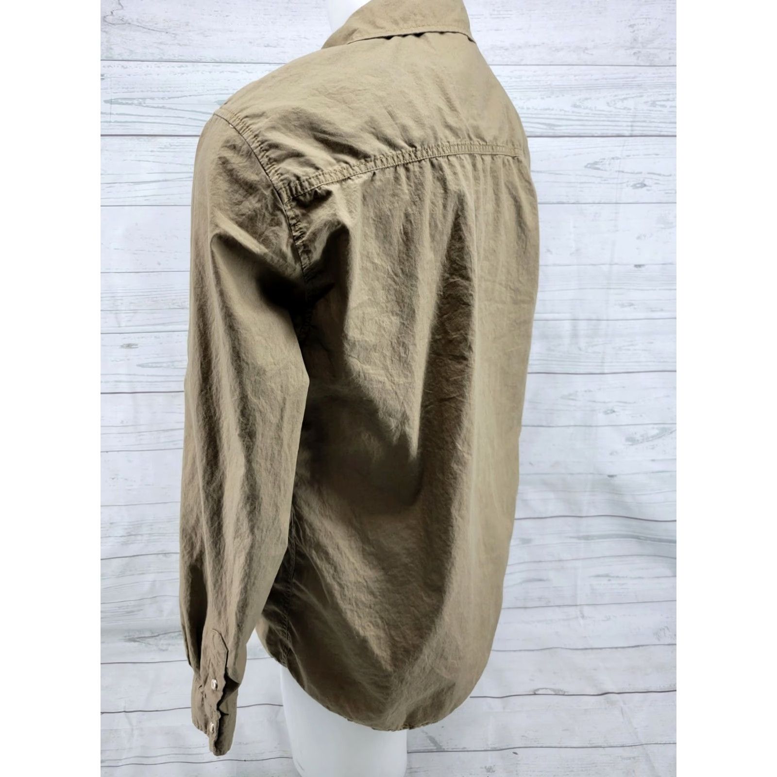 Vintage Rolling Paper Brown Snap Patch Long Sleeve Shirt Mens 2XL Plaid Button-Up Cotton Flannel 100% Size US XXL / EU 58 / 5 - 7 Thumbnail