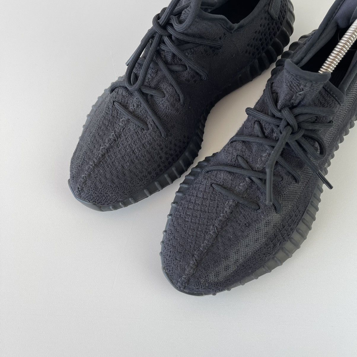 Adidas × Kanye West Adidas Yeezy 350 V2 Onyx Shoes Full Black HQ4540 Size US 10.5 / EU 43-44 - 7 Thumbnail