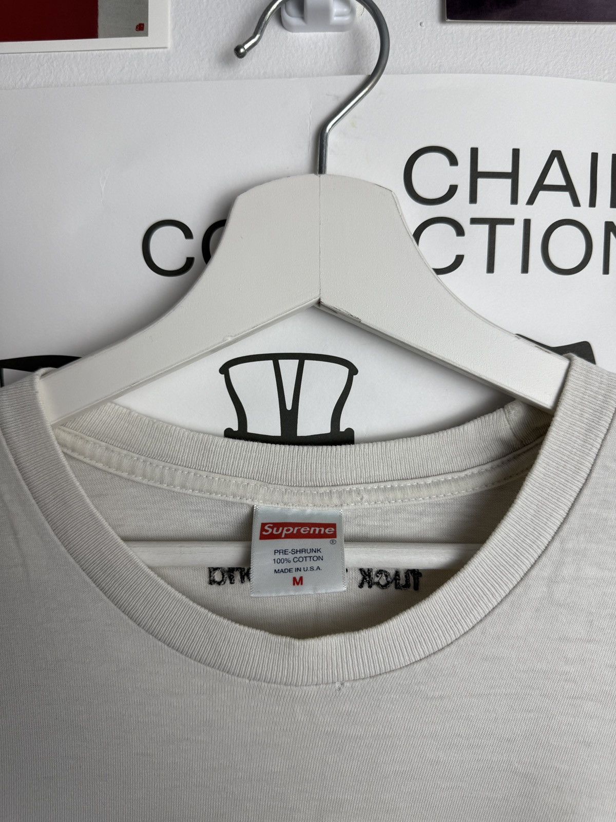 Designer × Supreme Supreme FTW center box logo t-shirt M streetwear skate baggy Size US M / EU 48-50 / 2 - 5 Thumbnail