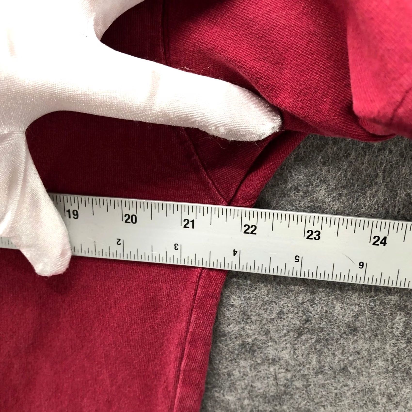H&M HM Basic T-Shirt Mens S Short Sleeve Crewneck Red Cotton Shirt Mens S Size US S / EU 44-46 / 1 - 7 Thumbnail