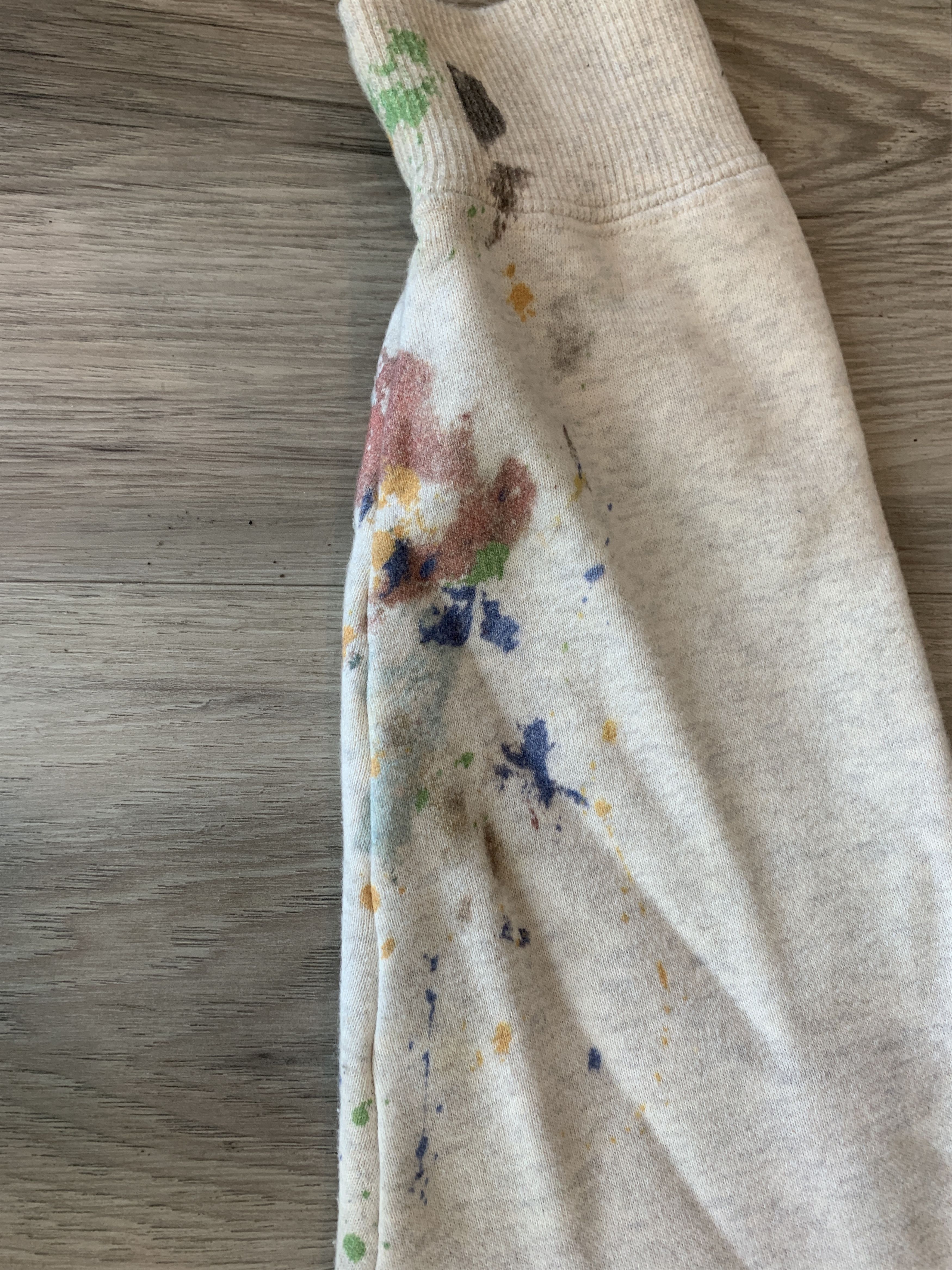 Vuja De Vuja De 004 Artisan Mud Dye Crewneck Paint Splatter Sweater Size US M / EU 48-50 / 2 - 4 Thumbnail