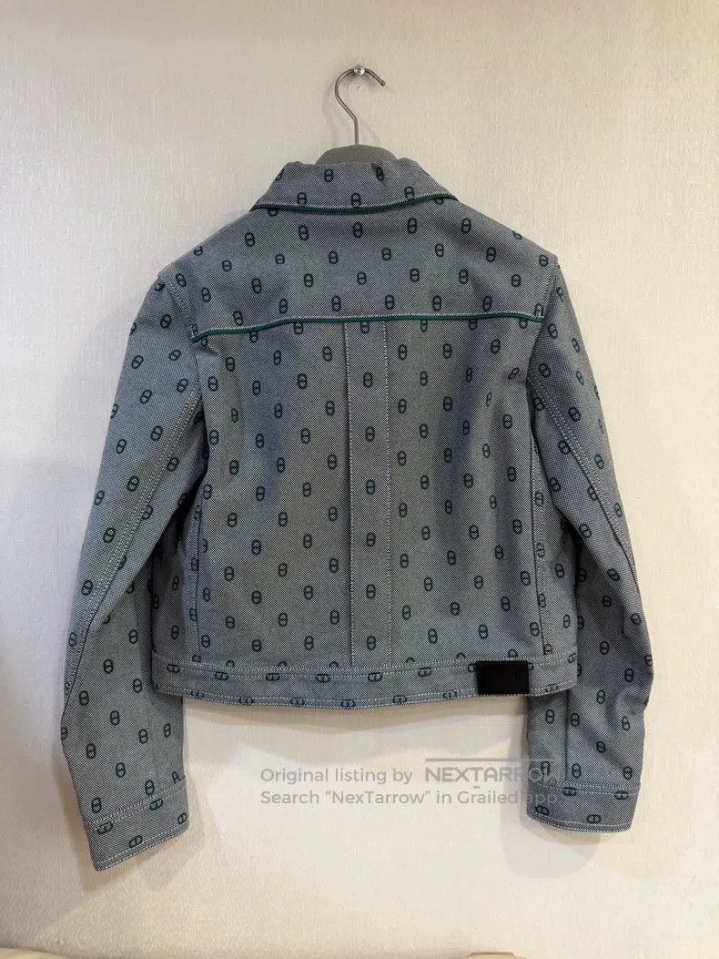 Hermes Hermes Pig Nose Printed Denim Jacket Size XS / US 0-2 / IT 36-38 - 2 Thumbnail