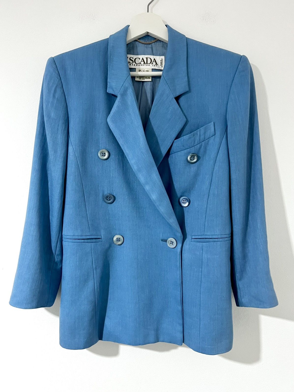 Escada Vintage Escada Blazer Size S / US 4 / IT 40 - 2 Thumbnail