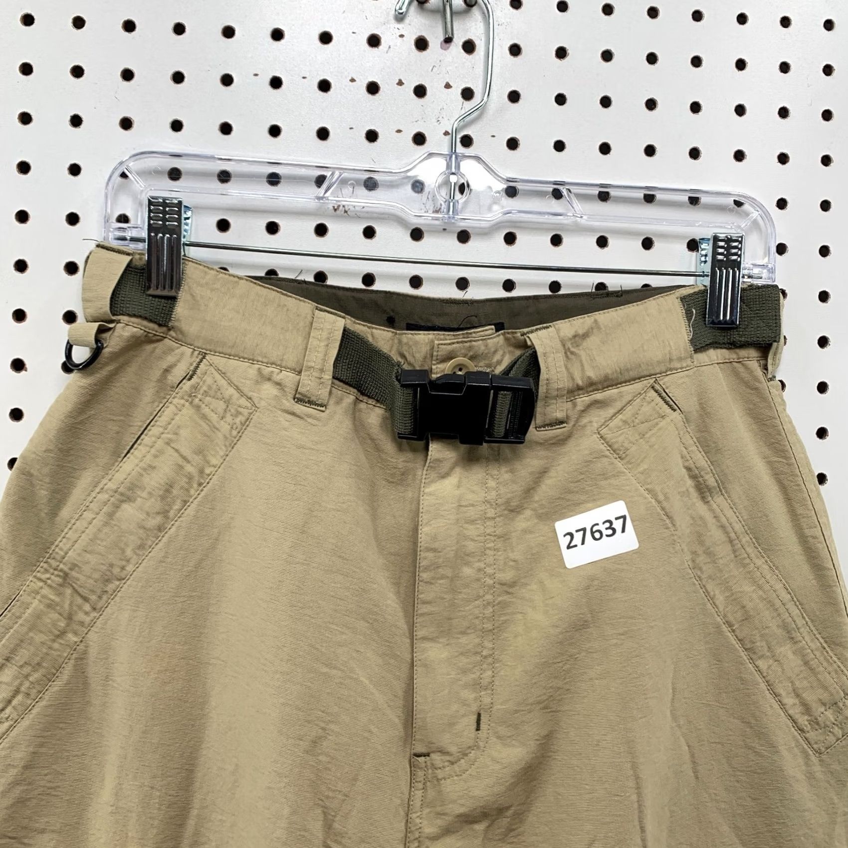 Vintage No Boundaries Convertible Cargo Hiking Pants Brown Belted Mens 29x31 Skateboard Size US 29 - 7 Thumbnail