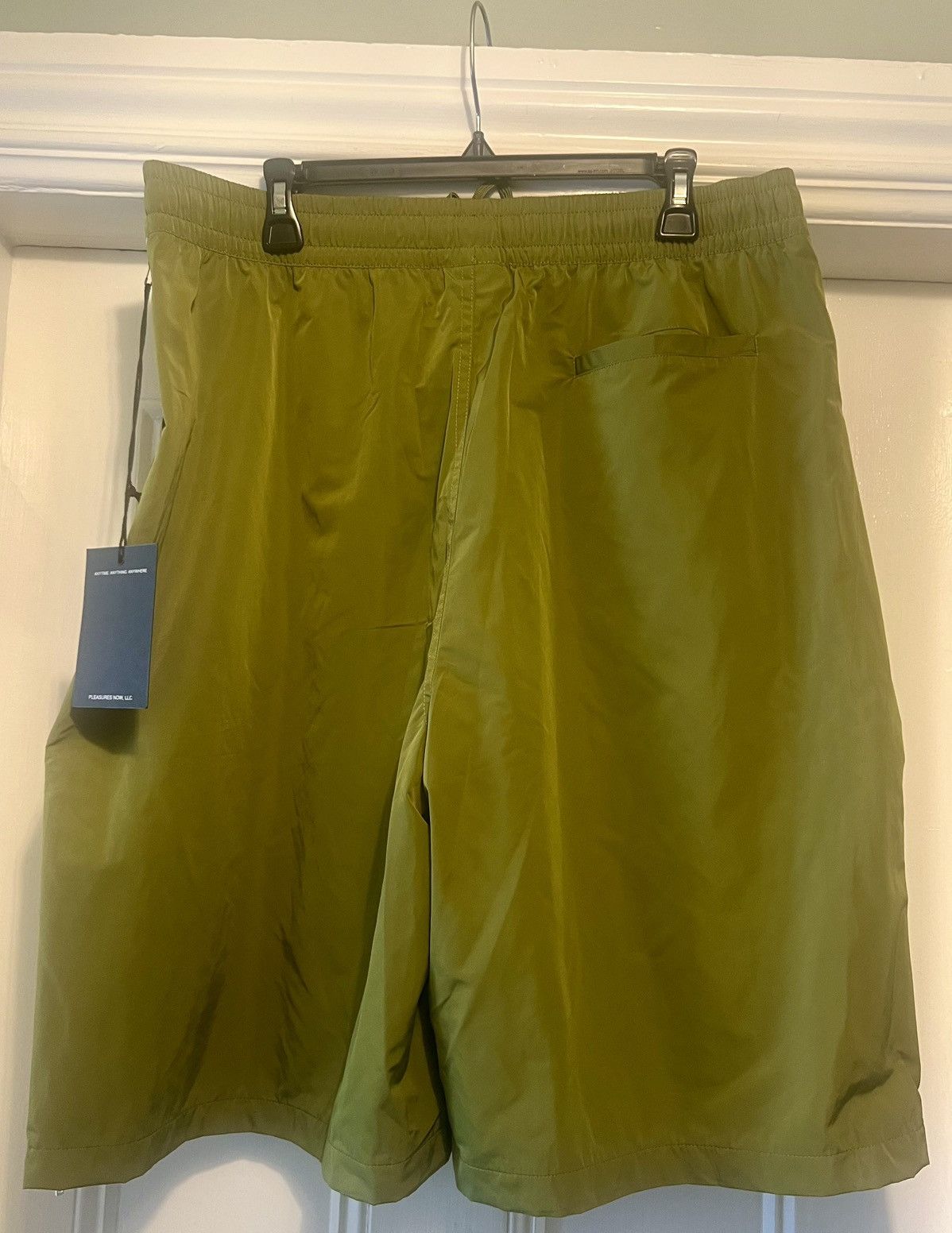 Pleasures Authentic Pleasures Venus Sport Shorts olive green XXL Size US 40 / EU 56 - 4 Thumbnail