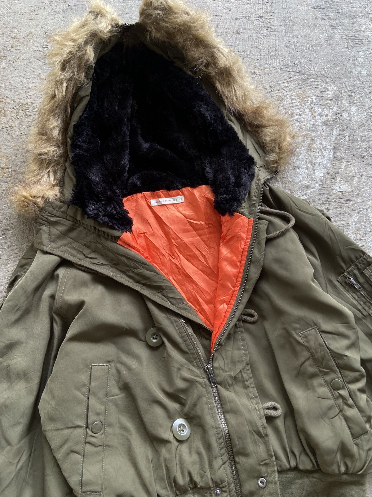 Japanese Brand 2000s Browny Standard - Cyber Apocalypse Style Fur Jacket Size US M / EU 48-50 / 2 - 5 Thumbnail